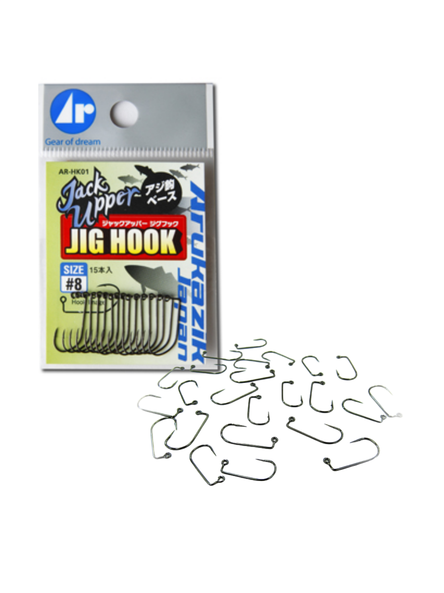 Arukazik Ar.Head Jack Upper Jig Hook