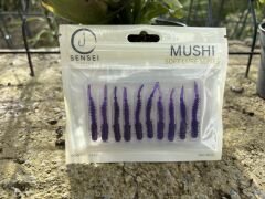 Sensei Mushi 4.5 Cm Lrf Silikon Yem SM- Dark Purple